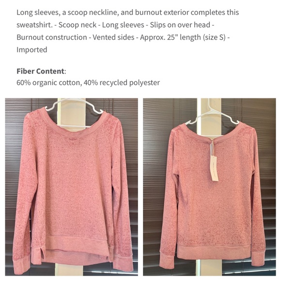 Threads 4 thought sweatshirt - Picture 2 of 6